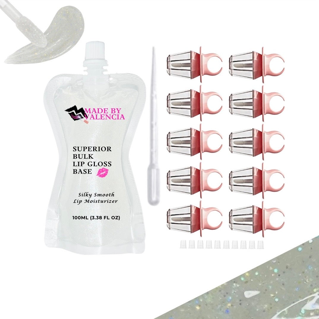 Ring Lip Gloss Kit | Base - Made By Valencia 