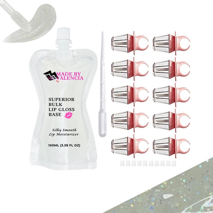 Ring Lip Gloss Kit | Base - Made By Valencia 
