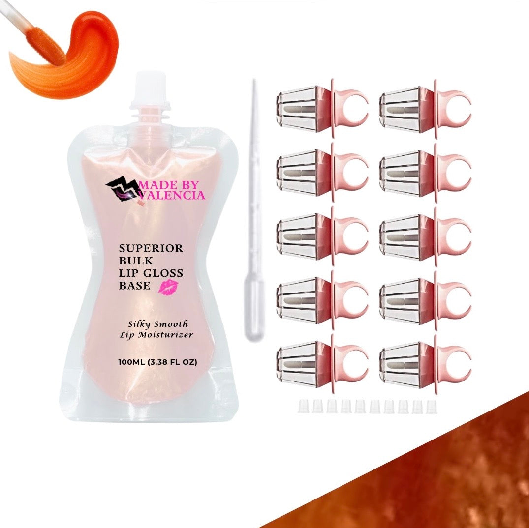 Ring Lip Gloss Kit | Base - Made By Valencia 
