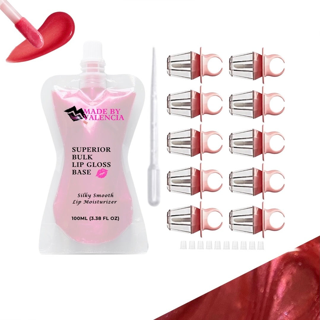 Ring Lip Gloss Kit | Base - Made By Valencia 