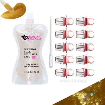 Ring Lip Gloss Kit | Base - Made By Valencia 