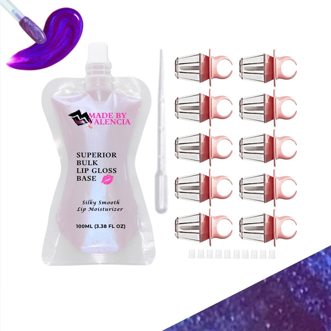 Ring Lip Gloss Kit | Base - Made By Valencia 